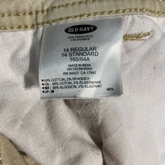 Size 14 The Flirt khakis from Old Navy - Picture 6 of 10